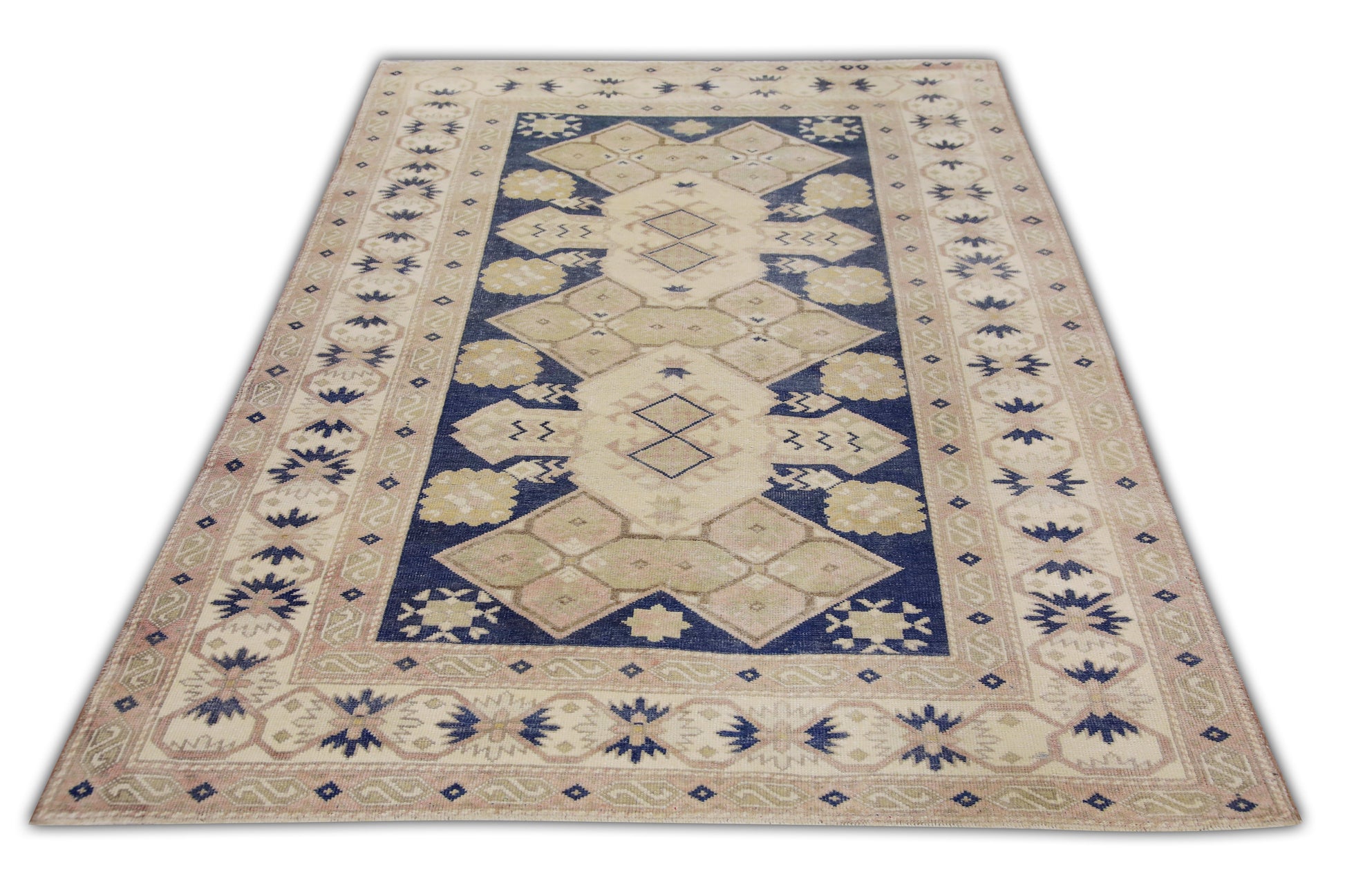 Turkish Vintage Anatolian Rug  4'11" x 7' #10811