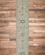 Turkish Oushak Rug 2'10" x 14'4" #7981