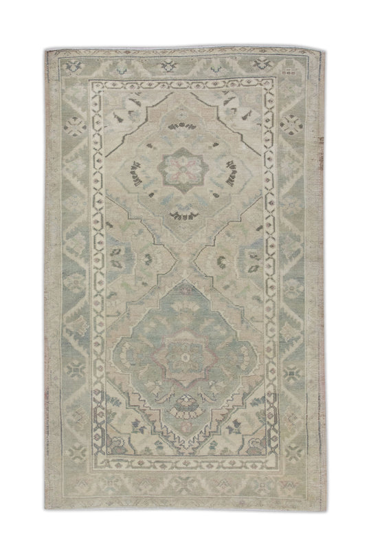 #10842 Turkish Vintage Anatolian Rug  3'10" x 6'3"