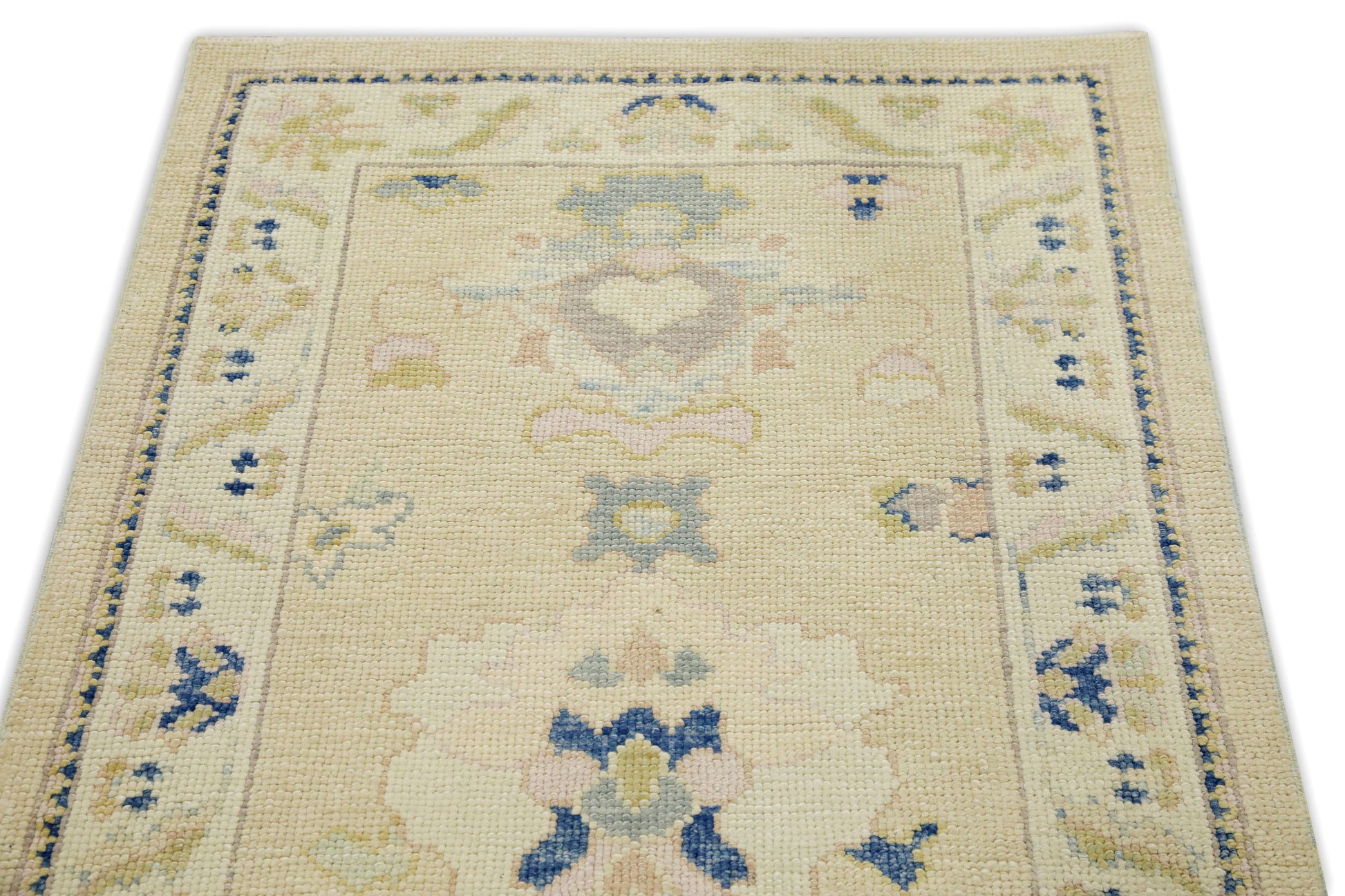 Turkish Oushak Rug 2'10" x 14'4" #7981