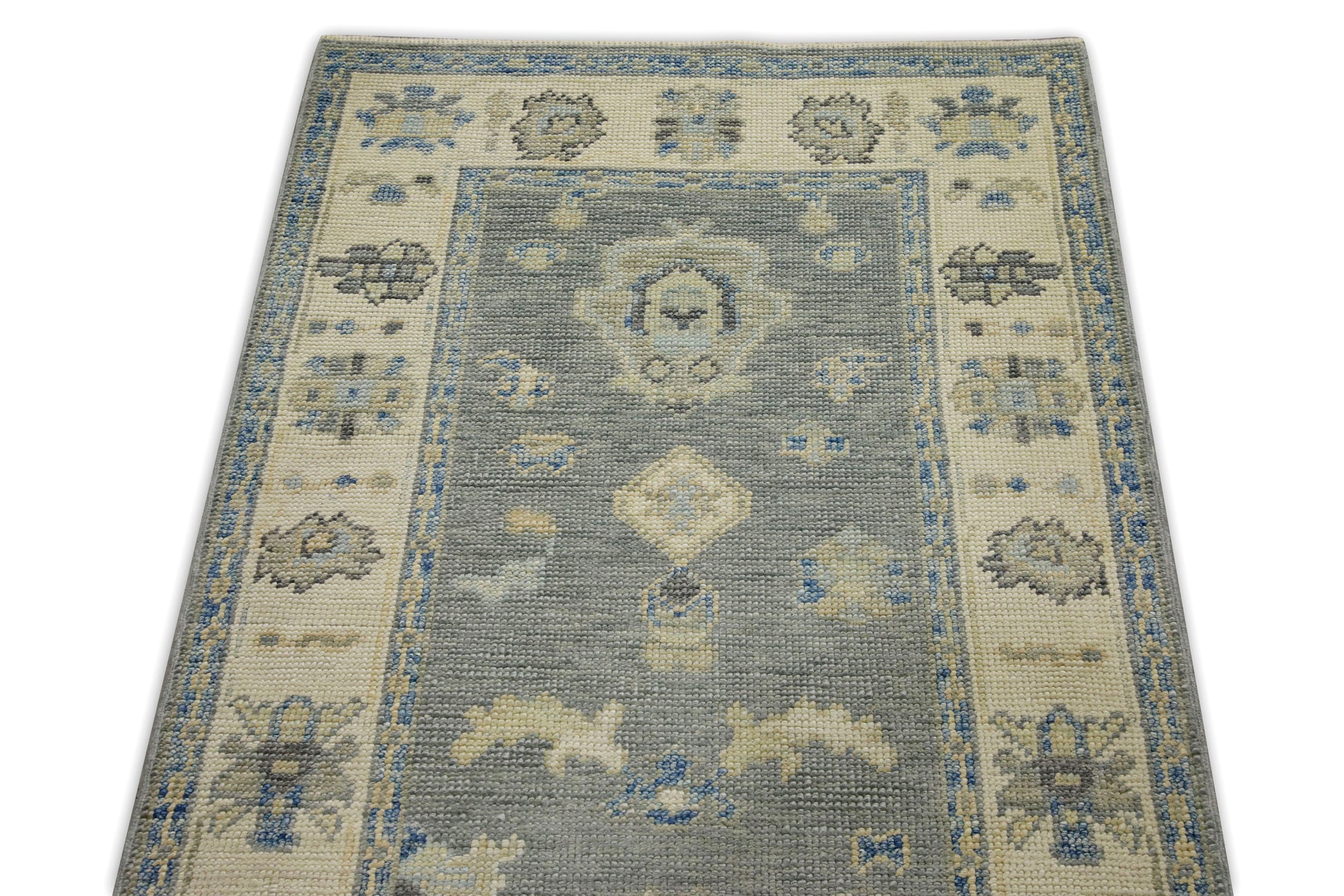Turkish Oushak Rug 2'8" x 12'3" #8255