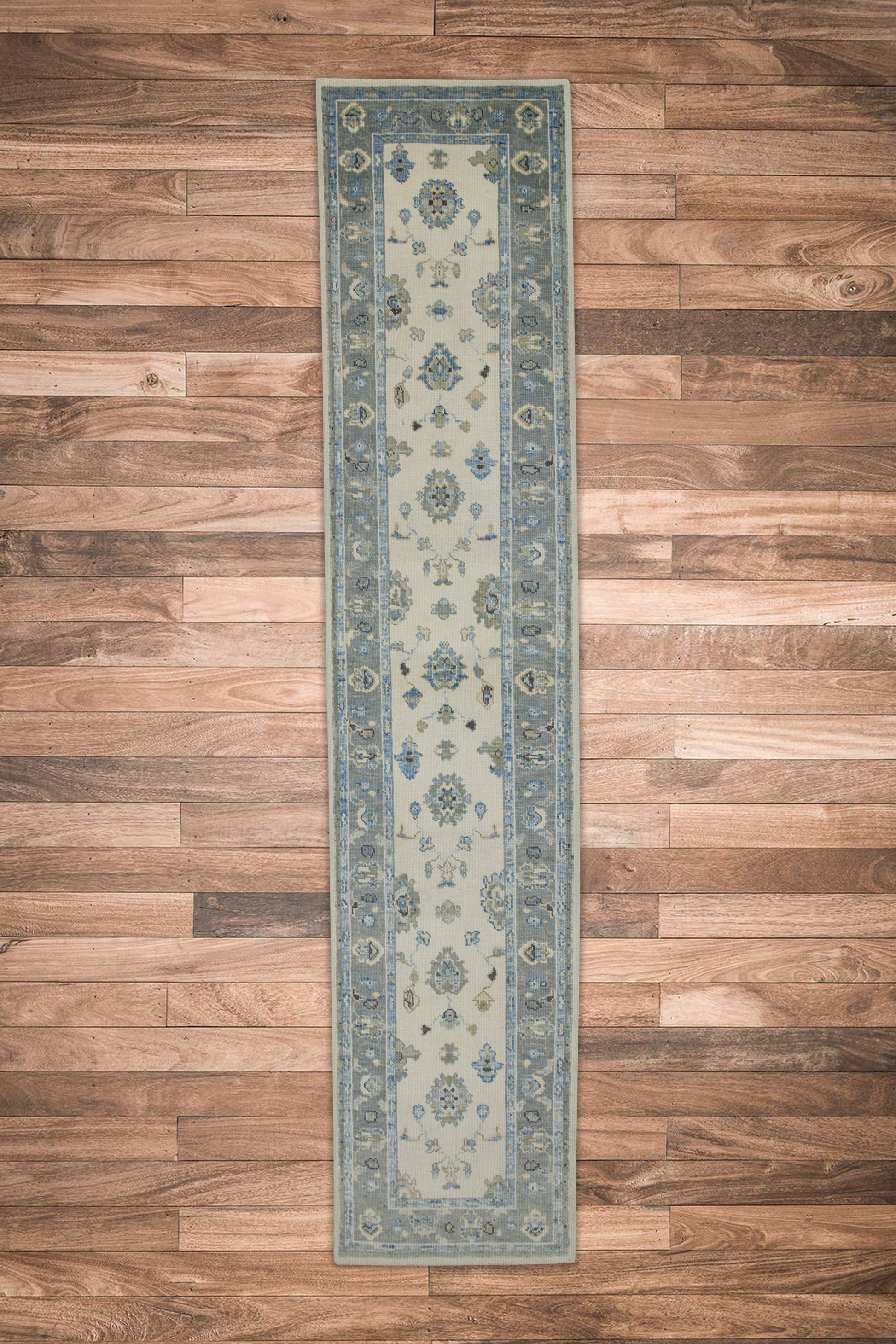 Turkish Oushak Rug 2'11" x 13'11" #7987