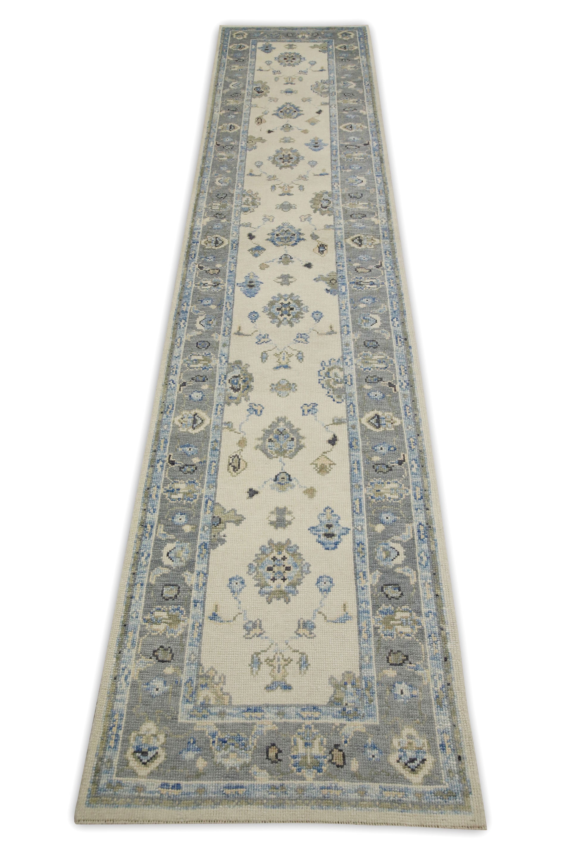 Turkish Oushak Rug 2'11" x 13'11" #7987