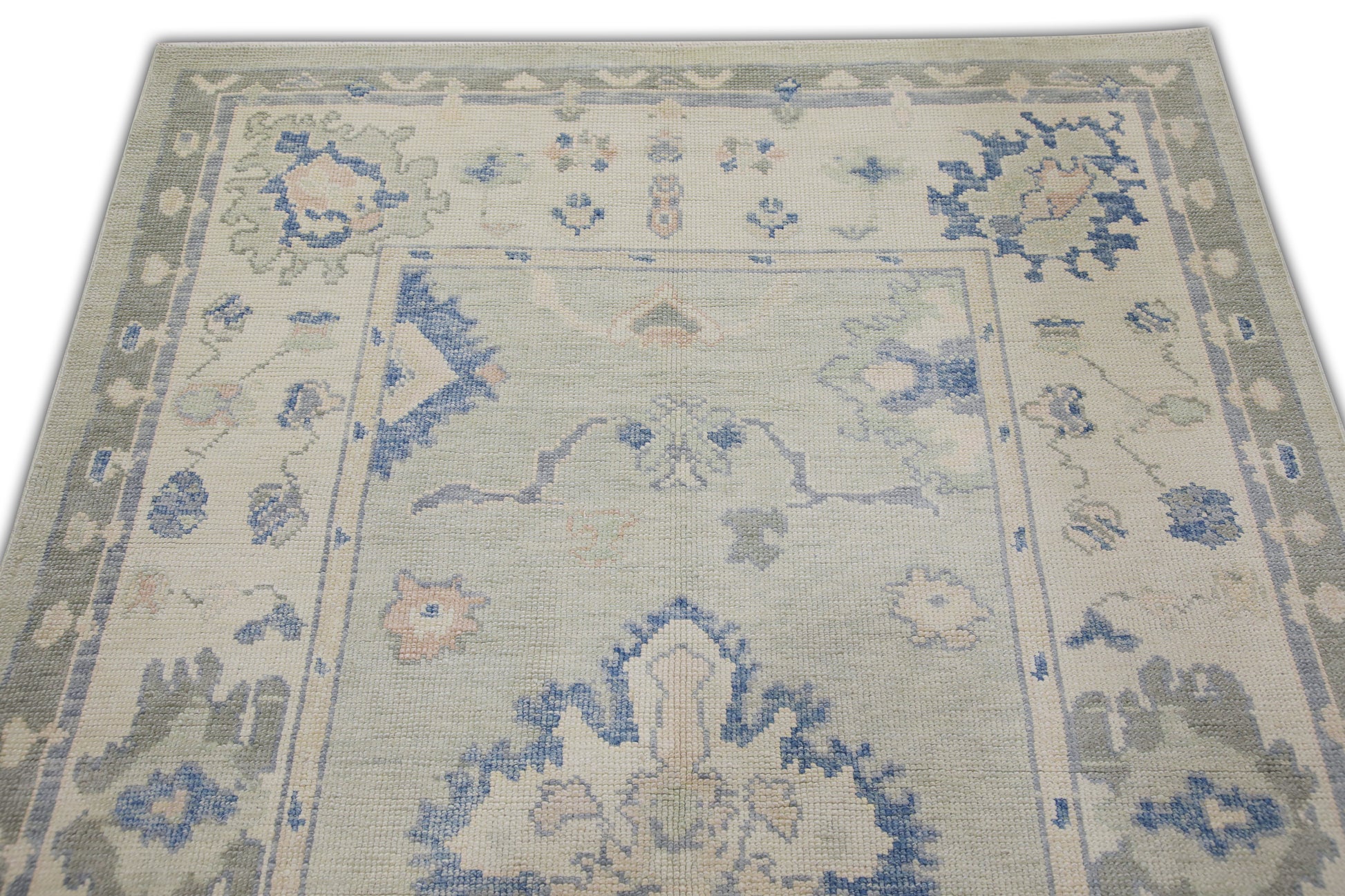 Turkish Oushak Rug 4'11" x 6'10" #11011