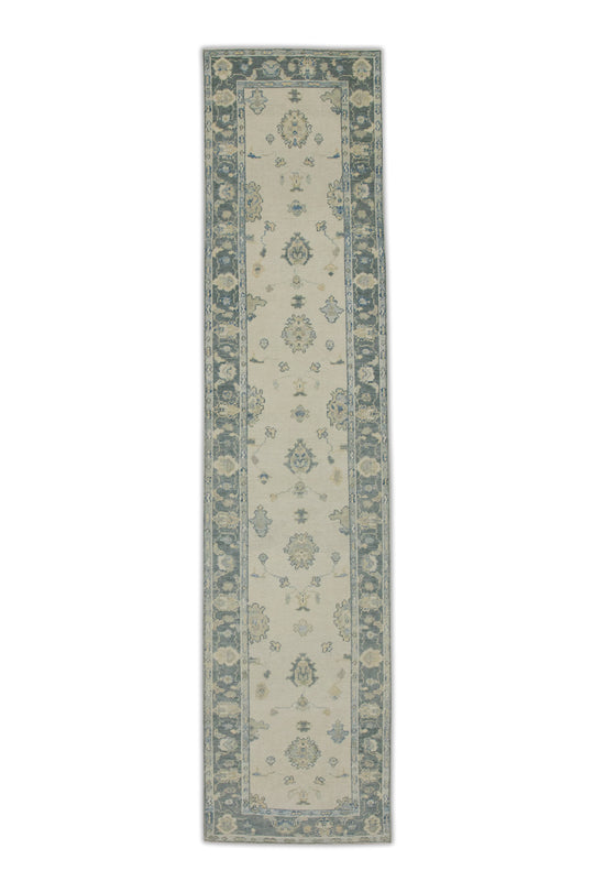 #8049 Turkish Oushak 2'11" x 13'4"