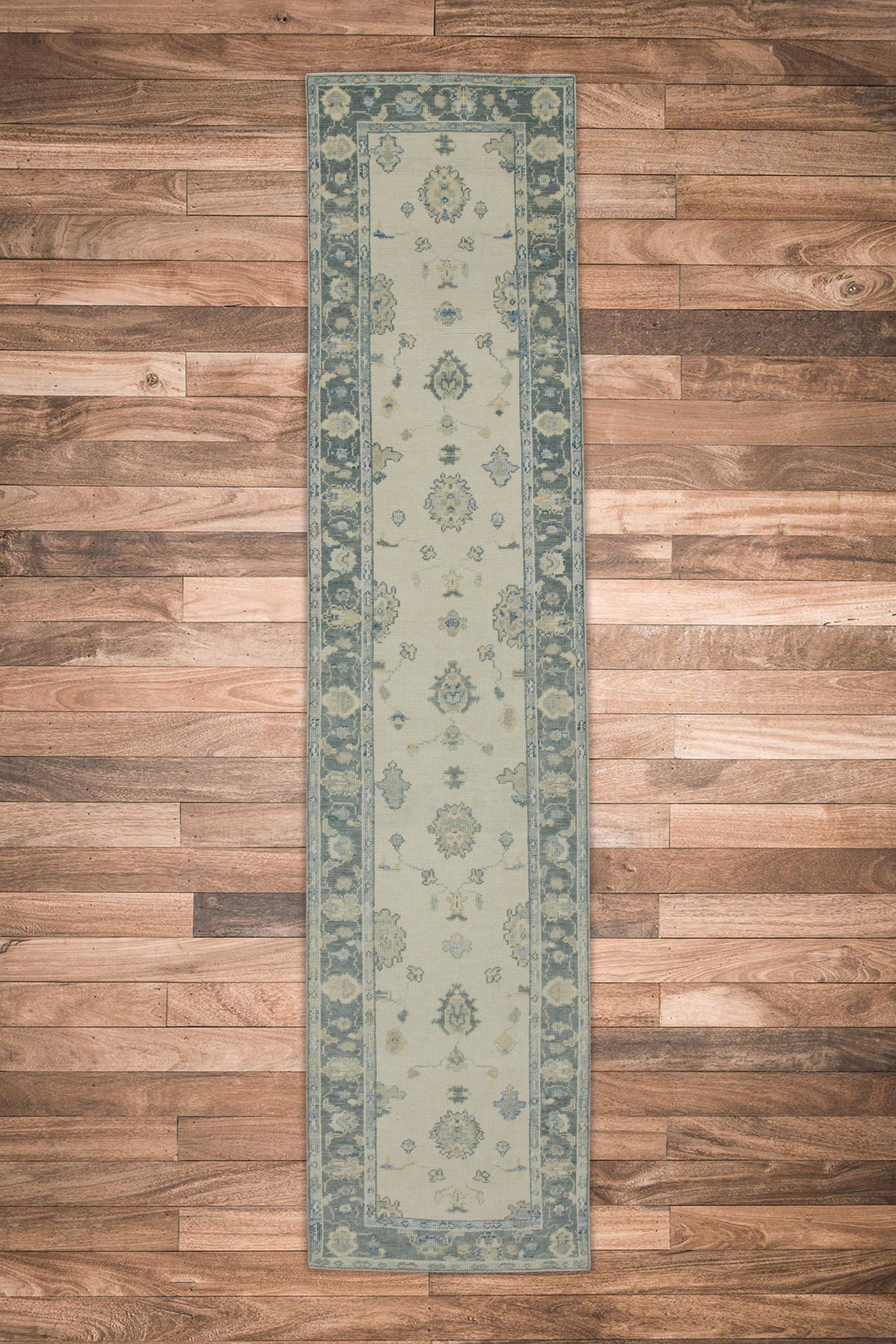 Turkish Oushak Rug 2'11" x 13'4" #8049