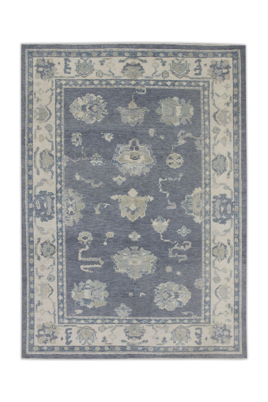 #10994 Turkish Oushak 4'11" x 6'8"