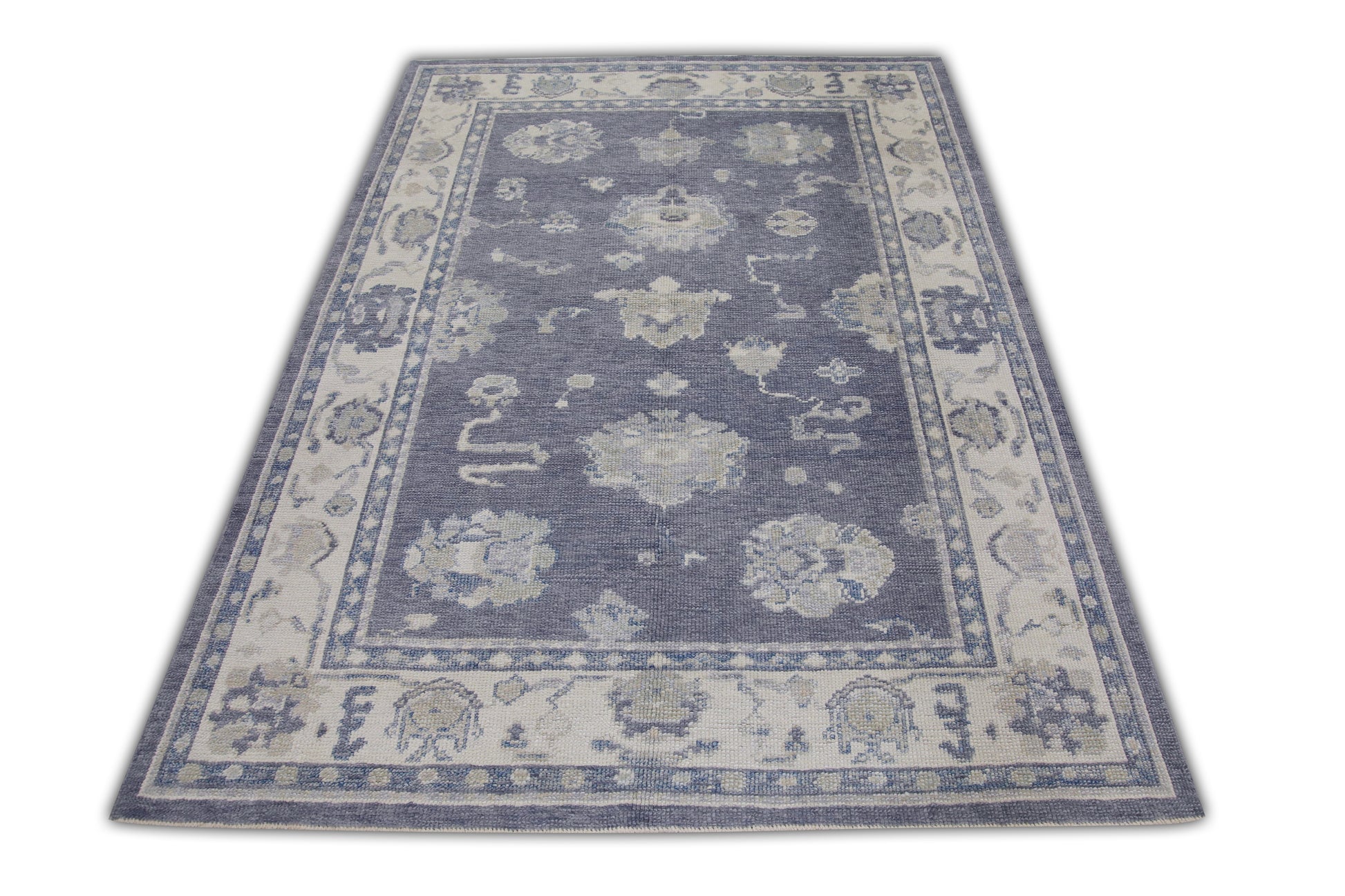 Turkish Oushak Rug 4'11" x 6'8" #10994