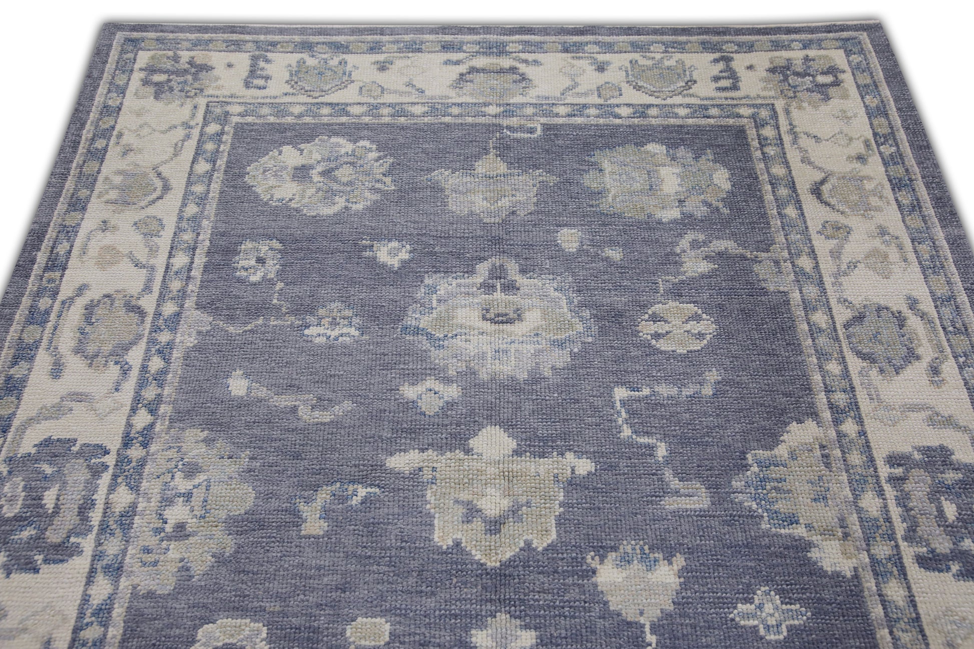 Turkish Oushak Rug 4'11" x 6'8" #10994