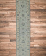 Turkish Oushak Rug 2'10" x 12'3" #8243