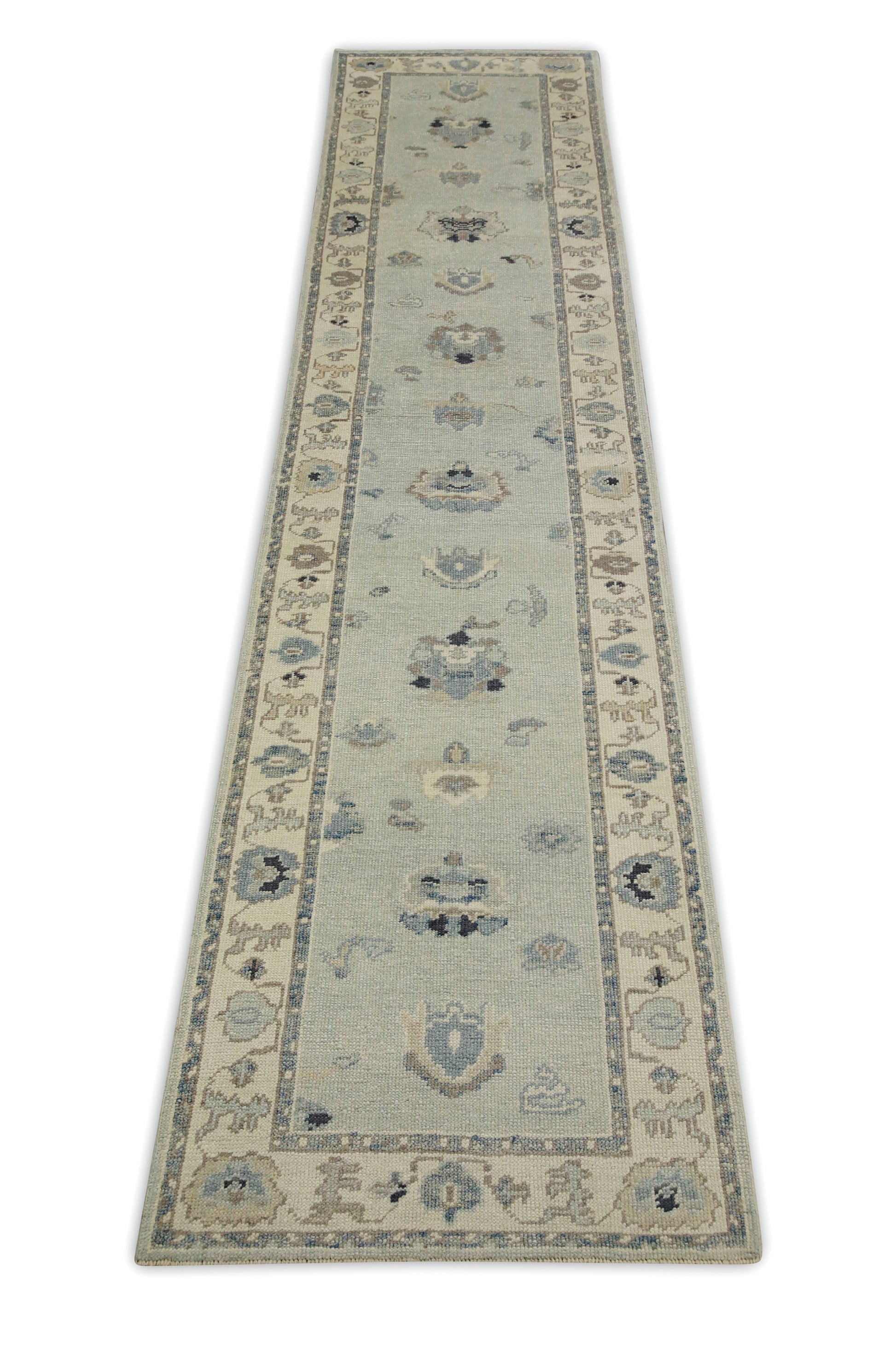 Turkish Oushak Rug 2'10" x 12'3" #8243