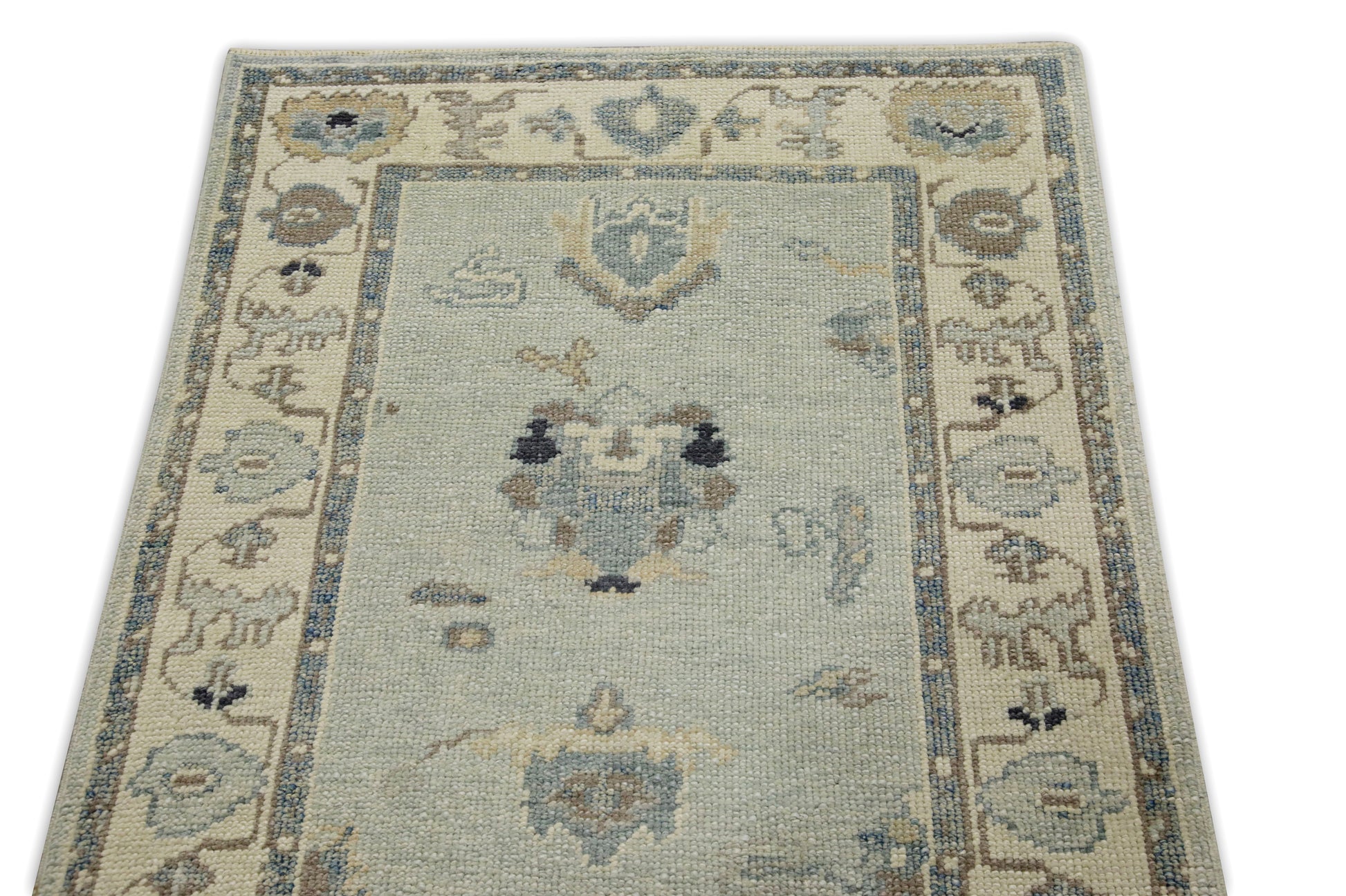 Turkish Oushak Rug 2'10" x 12'3" #8243