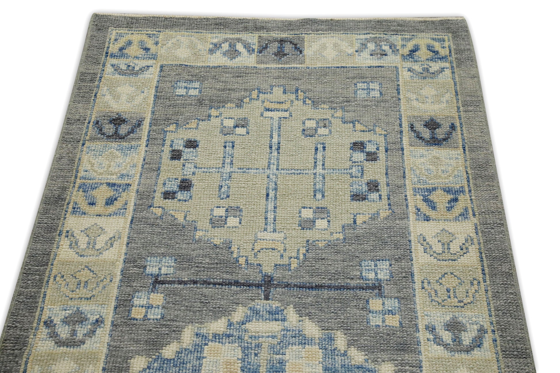 Turkish Oushak Rug 2'11" x 12'8" #7498