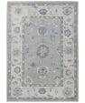 Turkish Oushak Rug 4'10" x 6'10" #11010