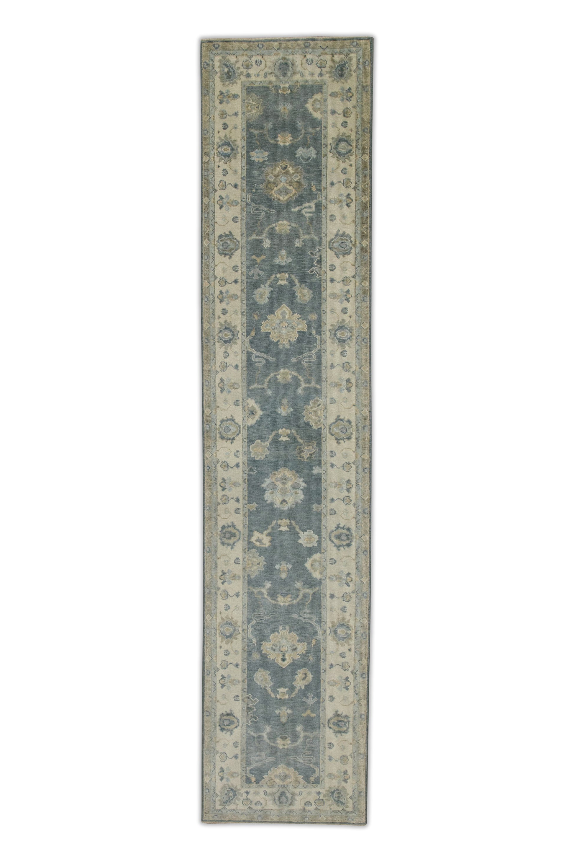 Turkish Oushak Rug 2'9" x 13'2" #7931