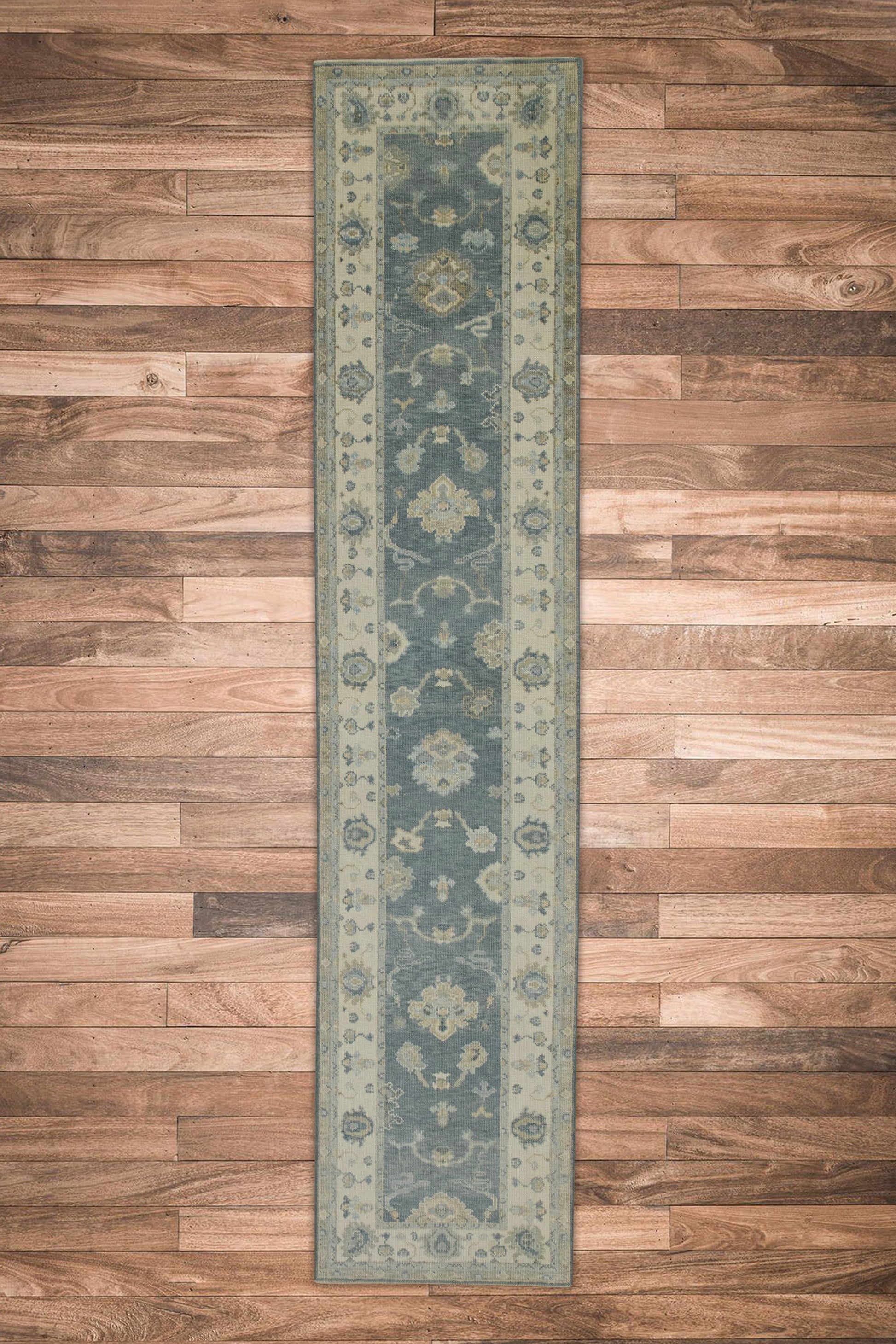 Turkish Oushak Rug 2'9" x 13'2" #7931