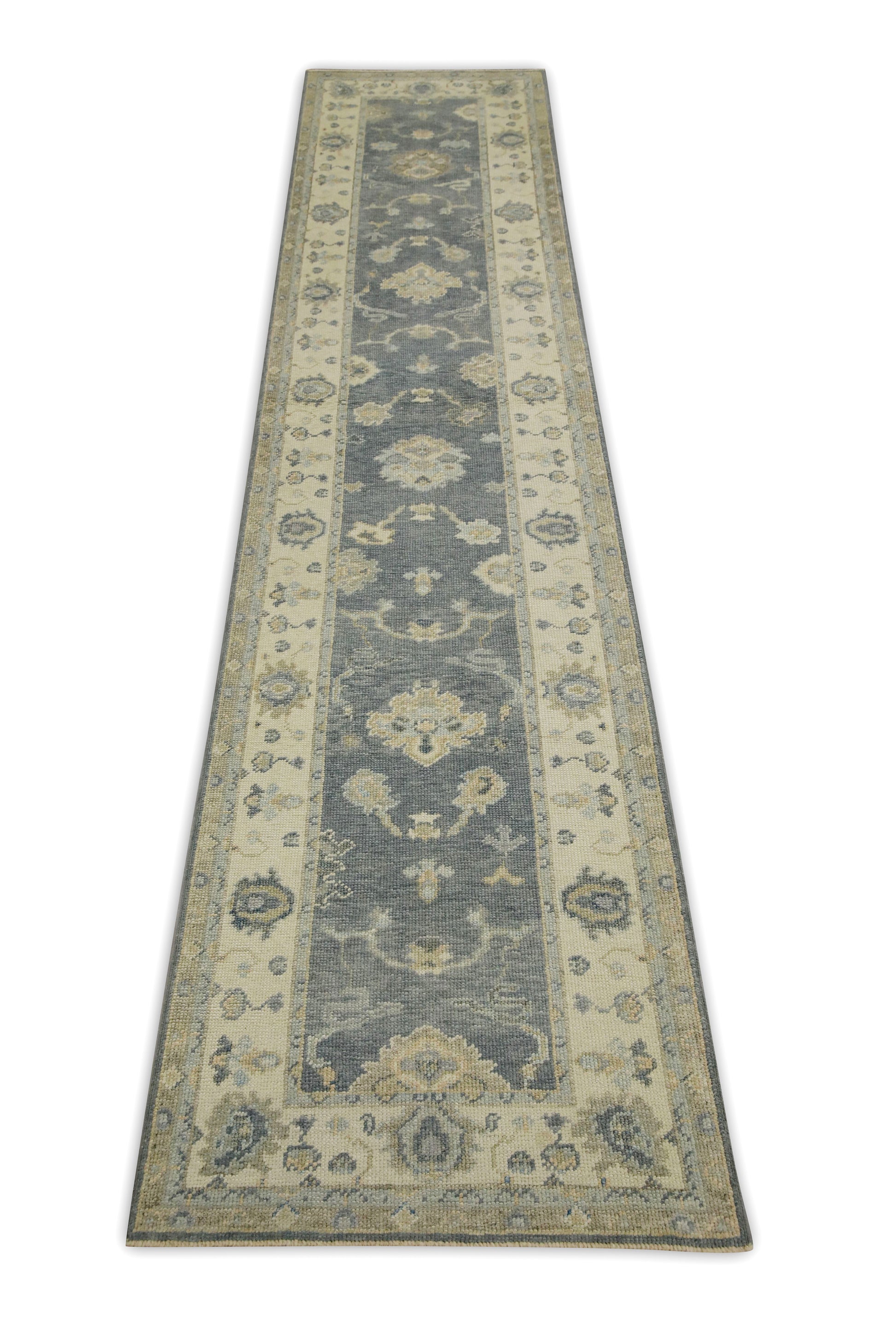 Turkish Oushak Rug 2'9" x 13'2" #7931
