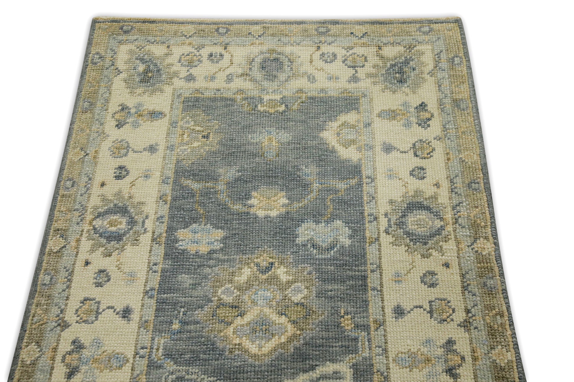 Turkish Oushak Rug 2'9" x 13'2" #7931