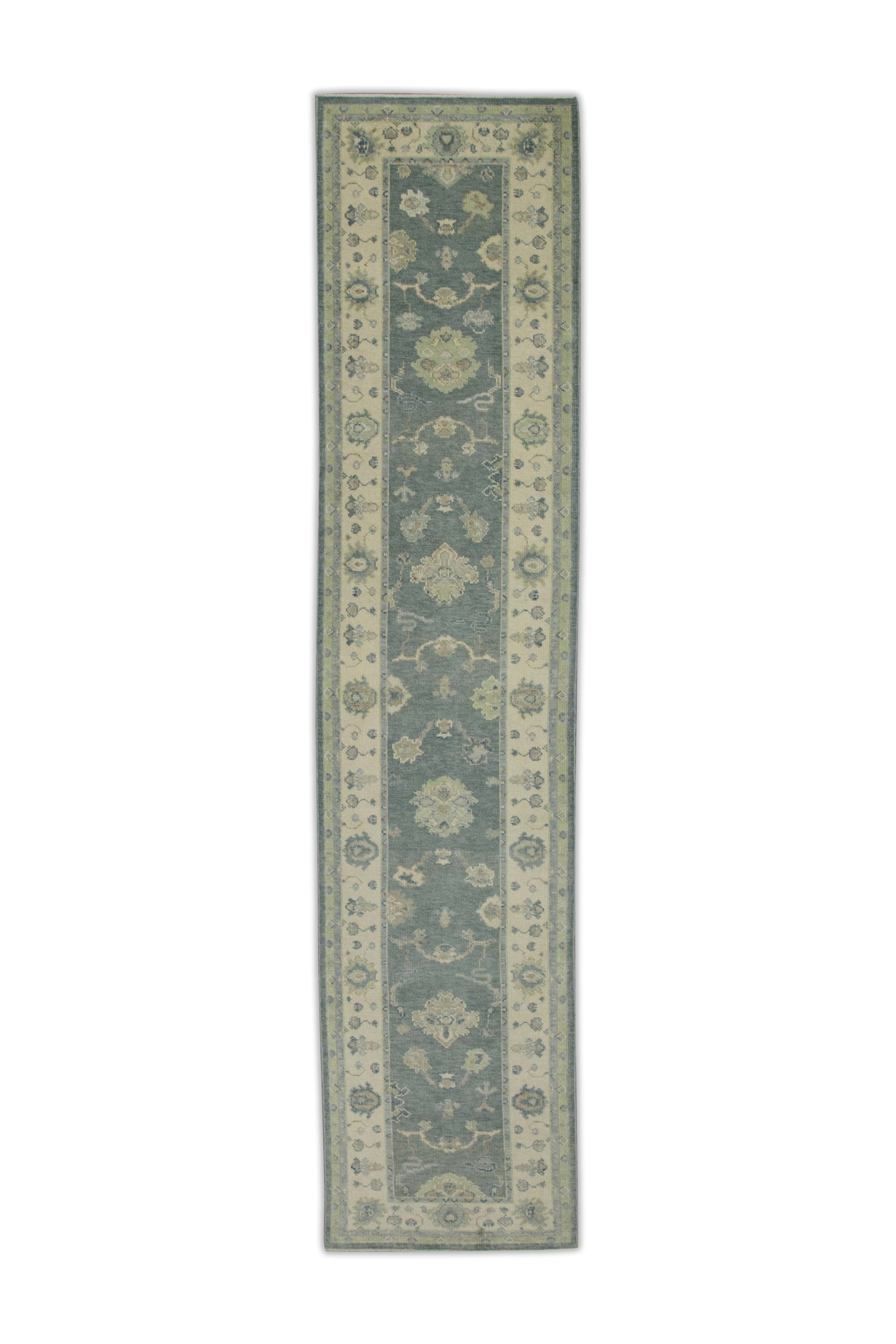 Turkish Oushak Rug 2'11" x 13'3" #8073