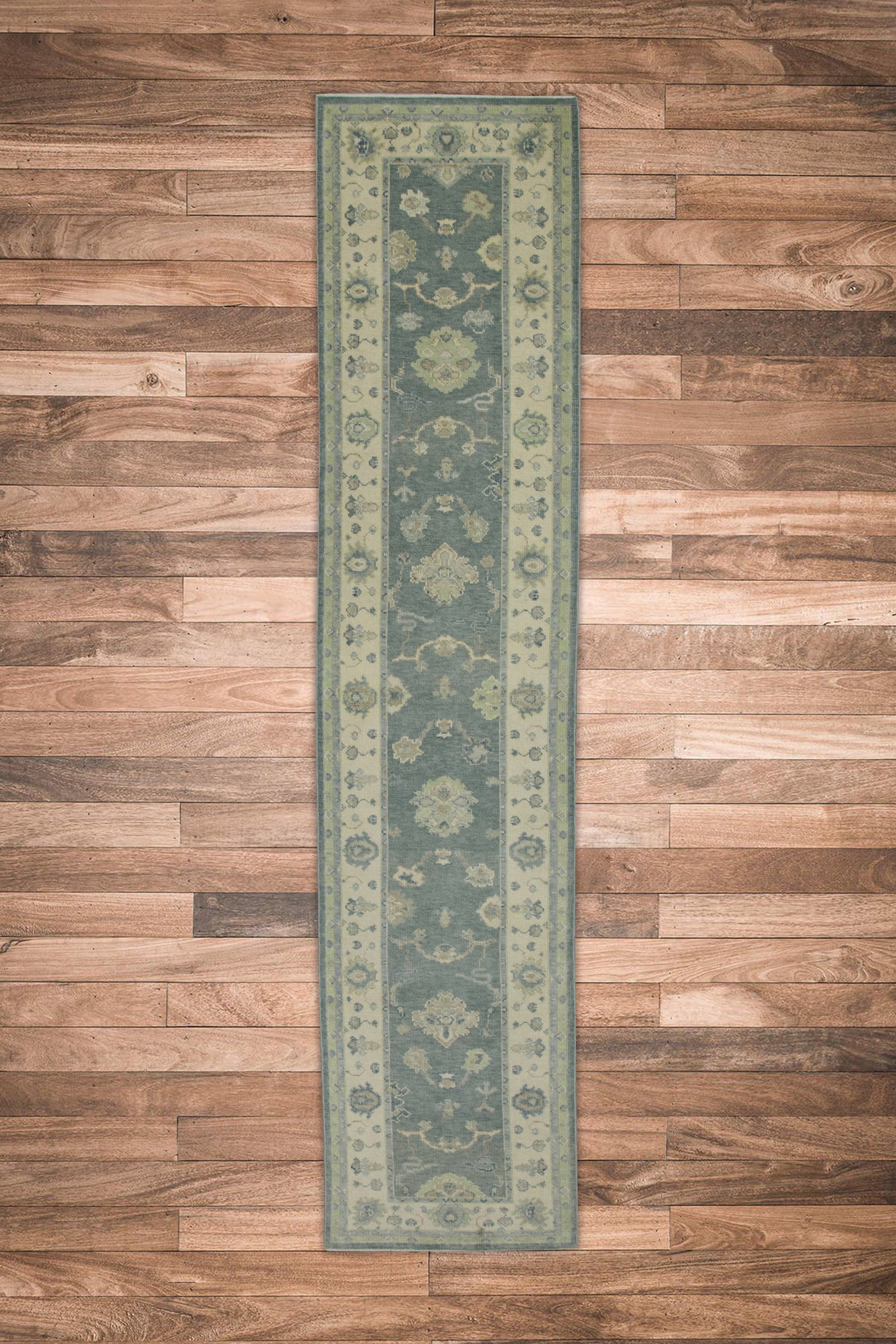 Turkish Oushak Rug 2'11" x 13'3" #8073