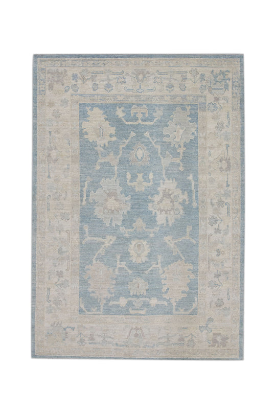 #10890 Turkish Oushak 4'11" x 7'2"