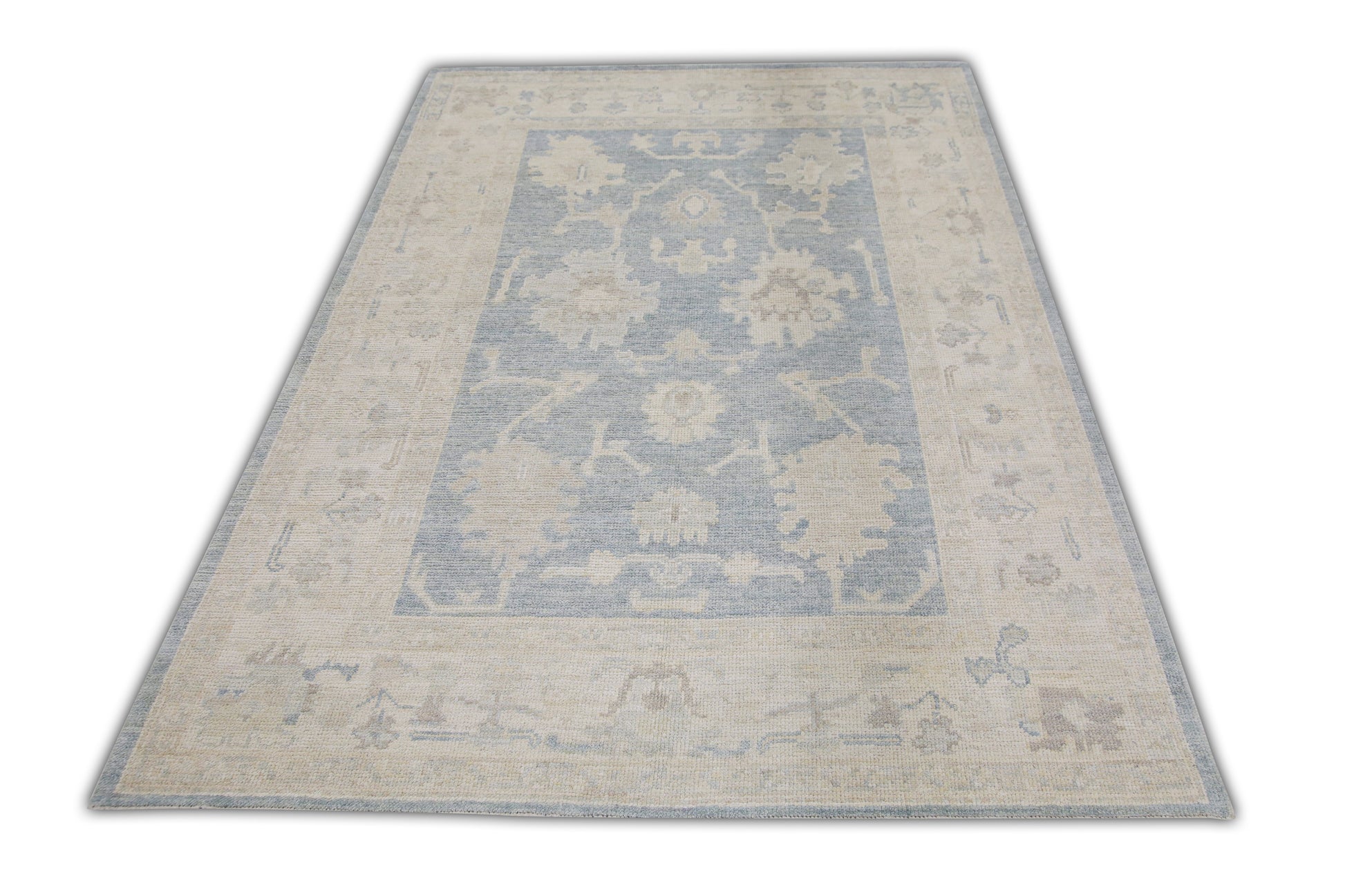 Turkish Oushak Rug 4'11" x 7'2" #10890