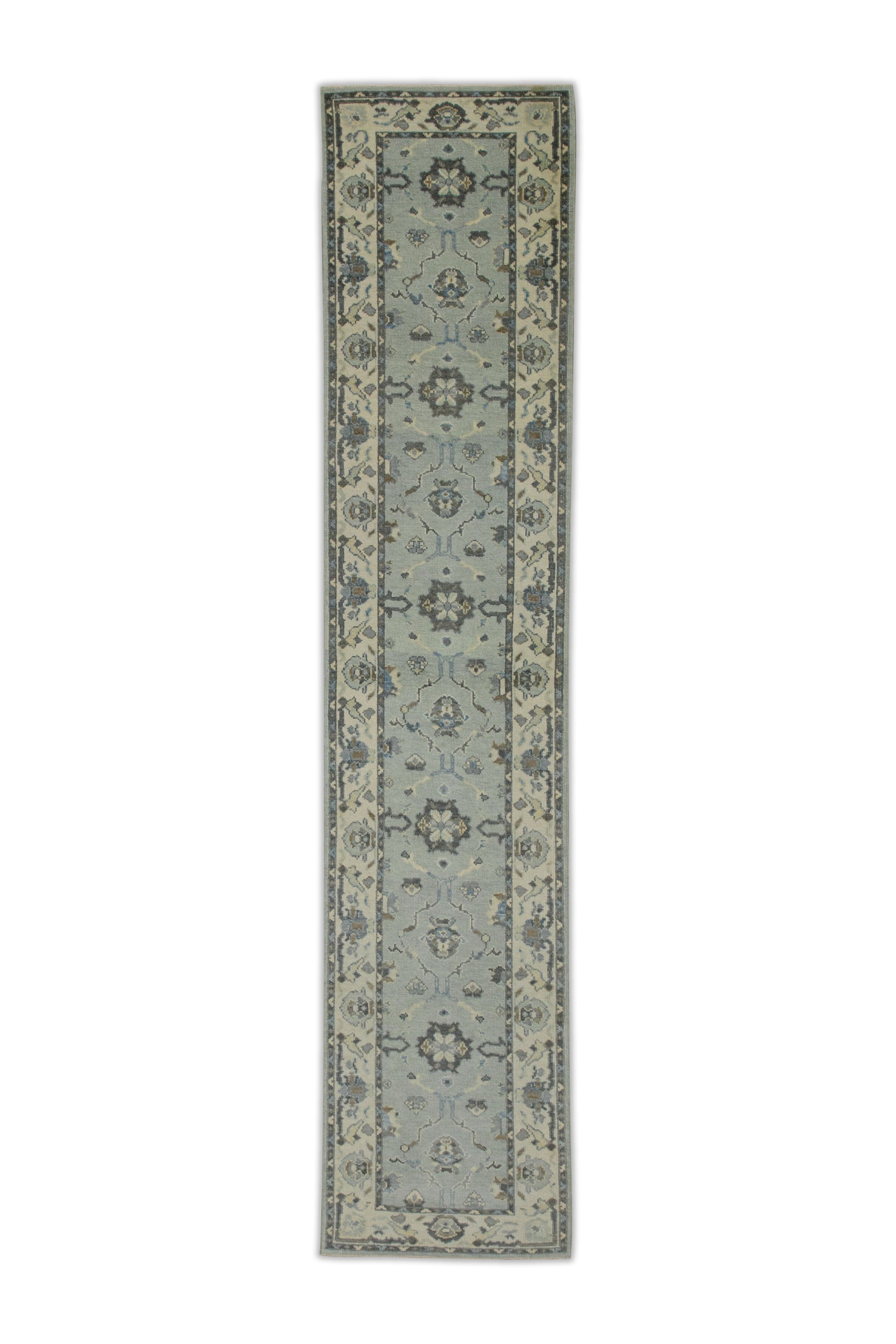 Turkish Oushak Rug 2'8" x 13'9" #8056