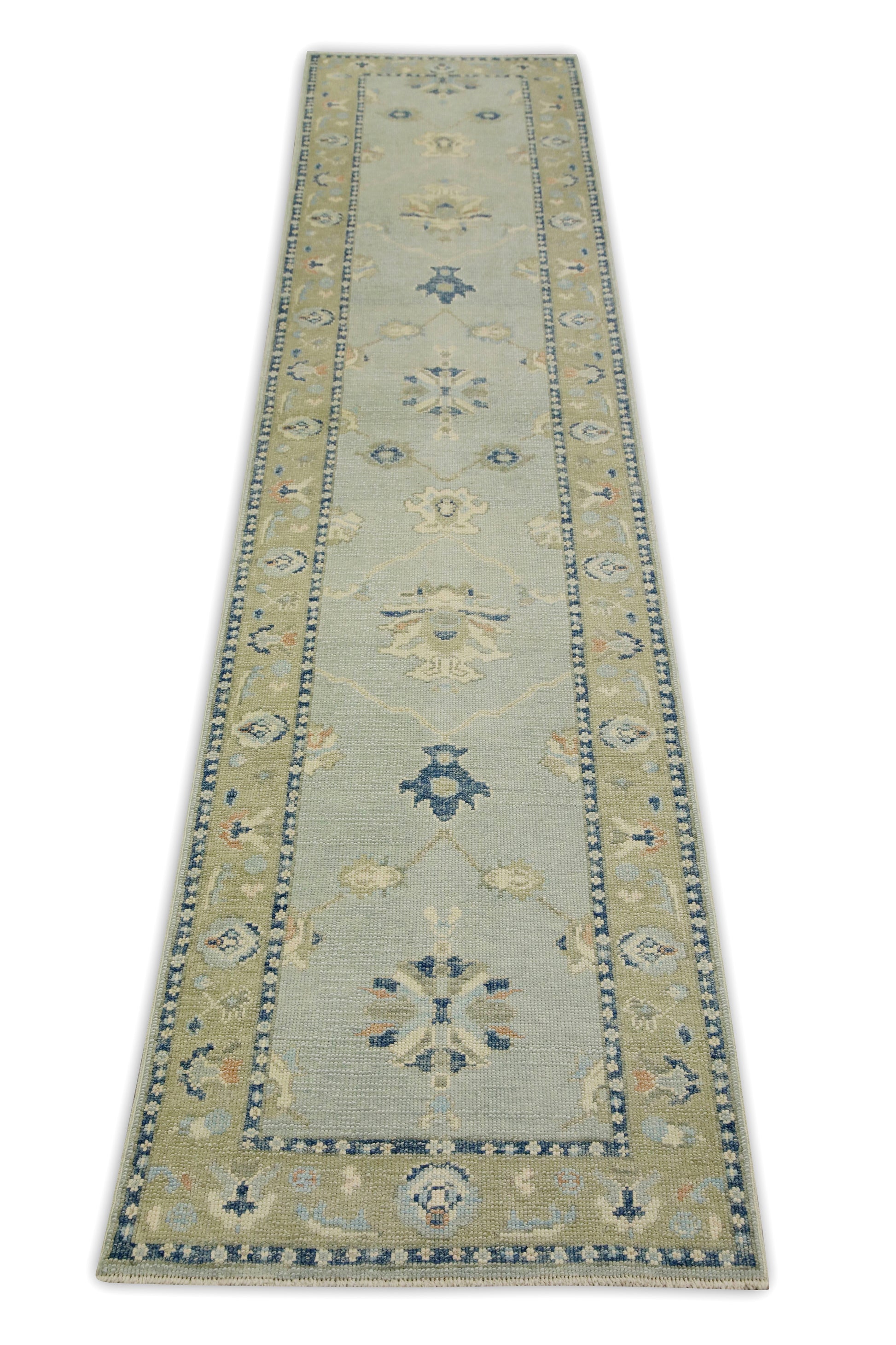 Turkish Oushak Rug 2'11" x 13' #8013