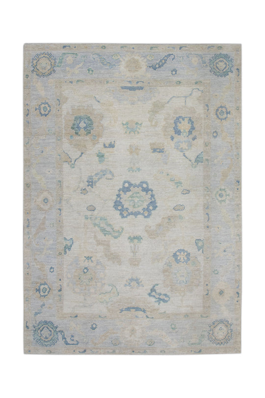 #11232 Turkish Oushak 4'8" x 6'10"