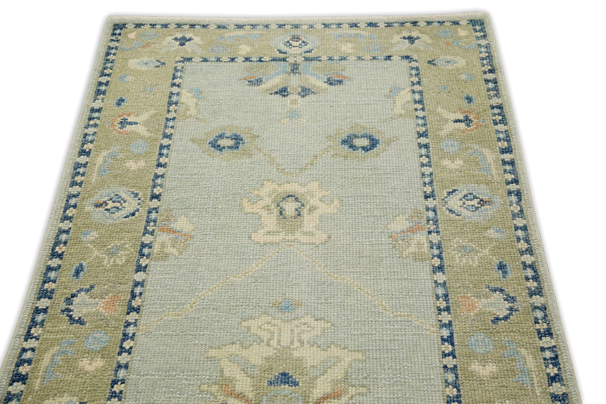 Turkish Oushak Rug 2'11" x 13' #8013