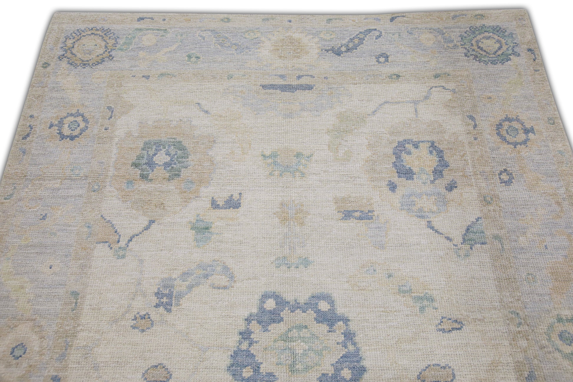 Turkish Oushak Rug 4'8" x 6'10" #11232