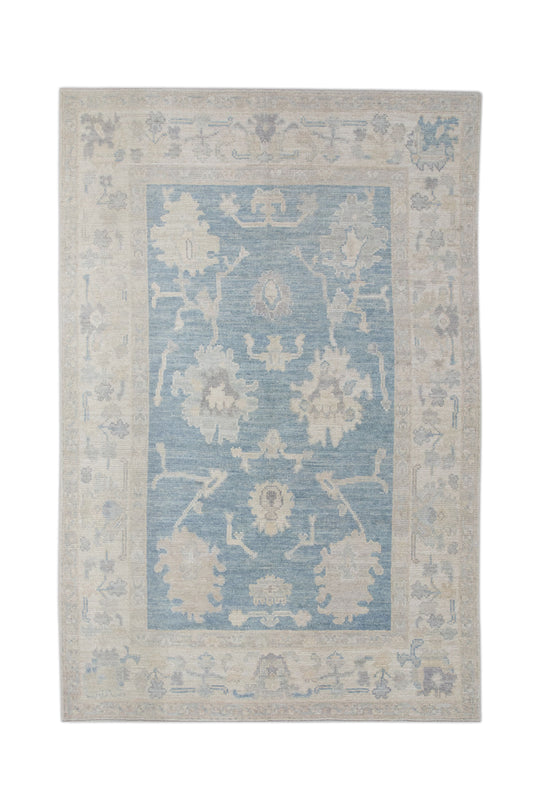 #11272 Turkish Oushak 5' x 7'4"