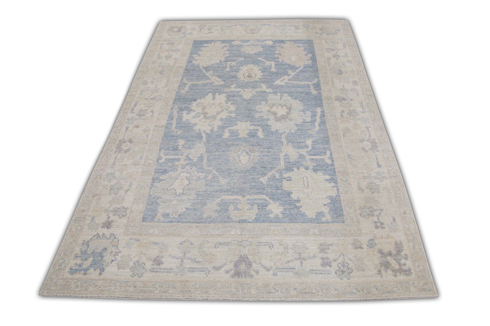 Turkish Oushak Rug 5' x 7'4" #11272