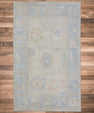 Turkish Oushak Rug 3'7" x 5'11" #11271