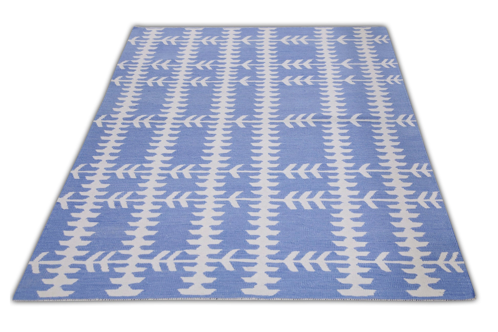 Oriental Flatweave Turkish Kilim 4'3" x 5'11" #10848