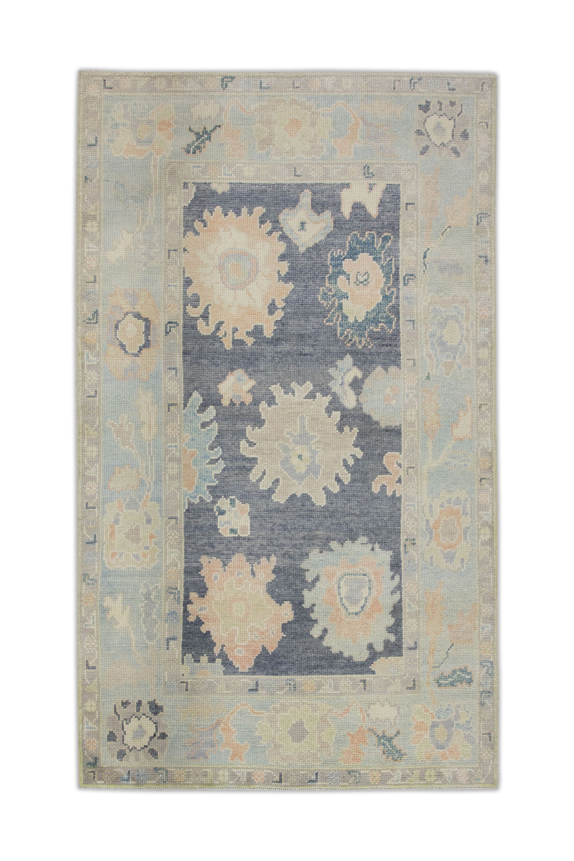 Turkish Oushak Rug 3'10" x 6'4" #10947