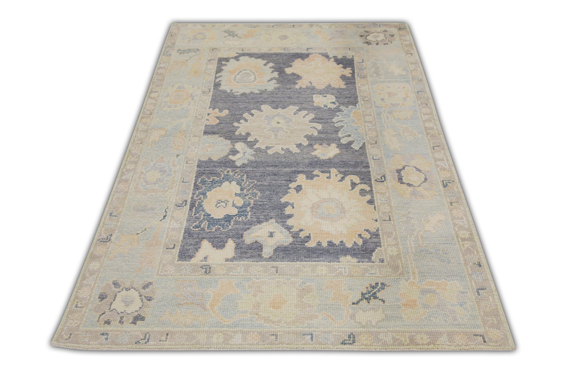 Turkish Oushak Rug 3'10" x 6'4" #10947