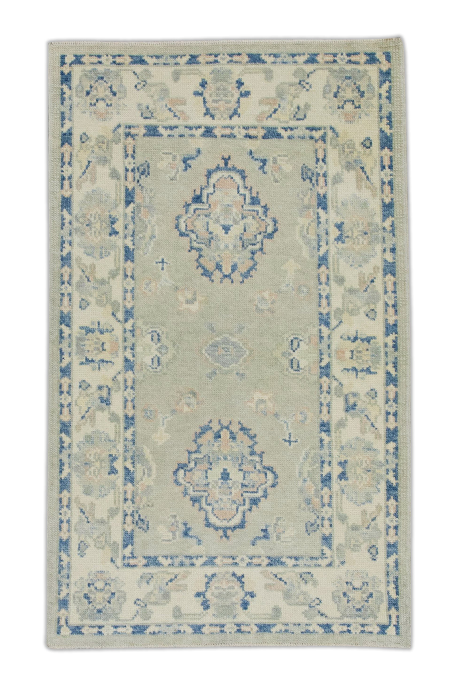 Turkish Oushak Rug 3' x 4'10" #8071