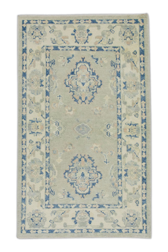 #8071 Turkish Oushak 3' x 4'10"