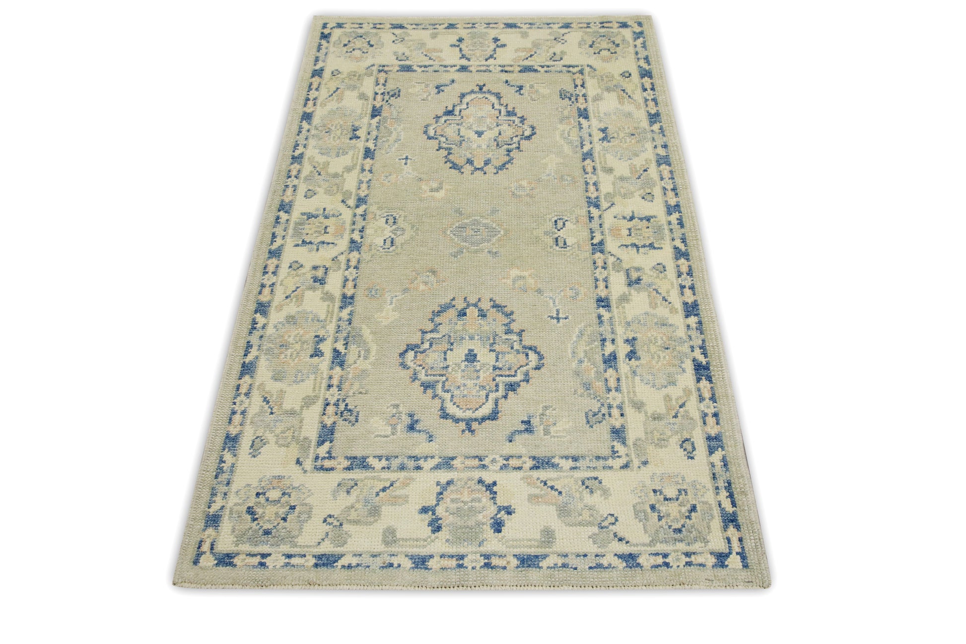 Turkish Oushak Rug 3' x 4'10" #8071