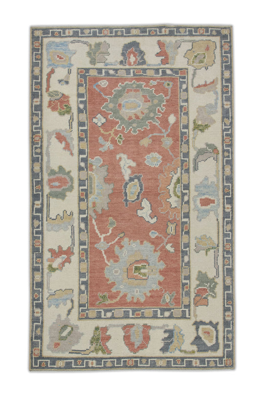 #10945 Turkish Oushak 3'5" x 5'10"