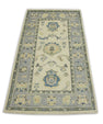 Turkish Oushak Rug 2'10" x 5'1" #8014