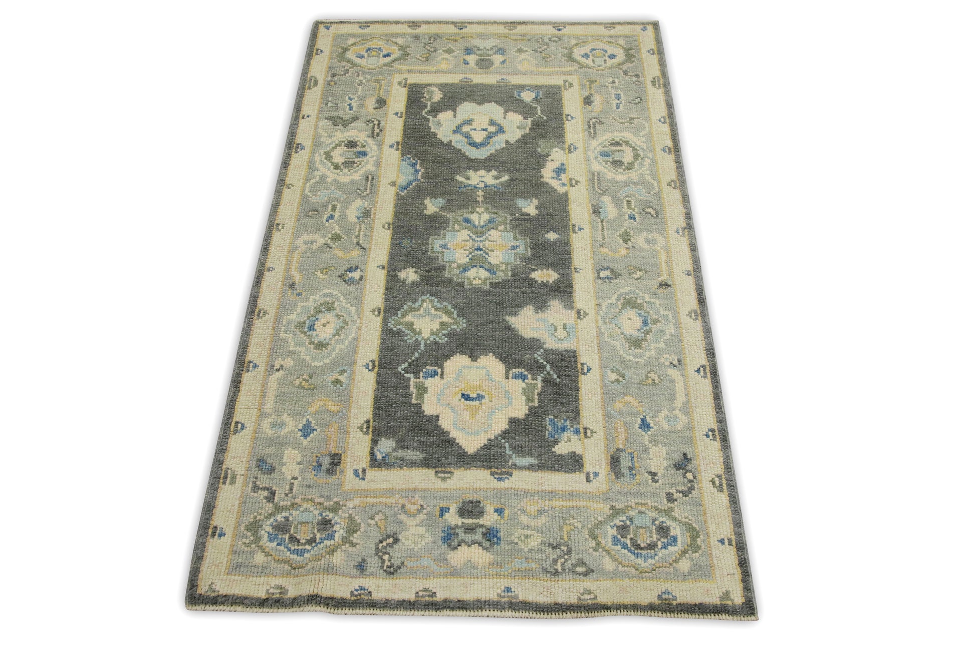 Turkish Oushak Rug 2'11" x 4'9" #8070