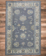 Turkish Oushak Rug 4'8" x 6'11" #11003