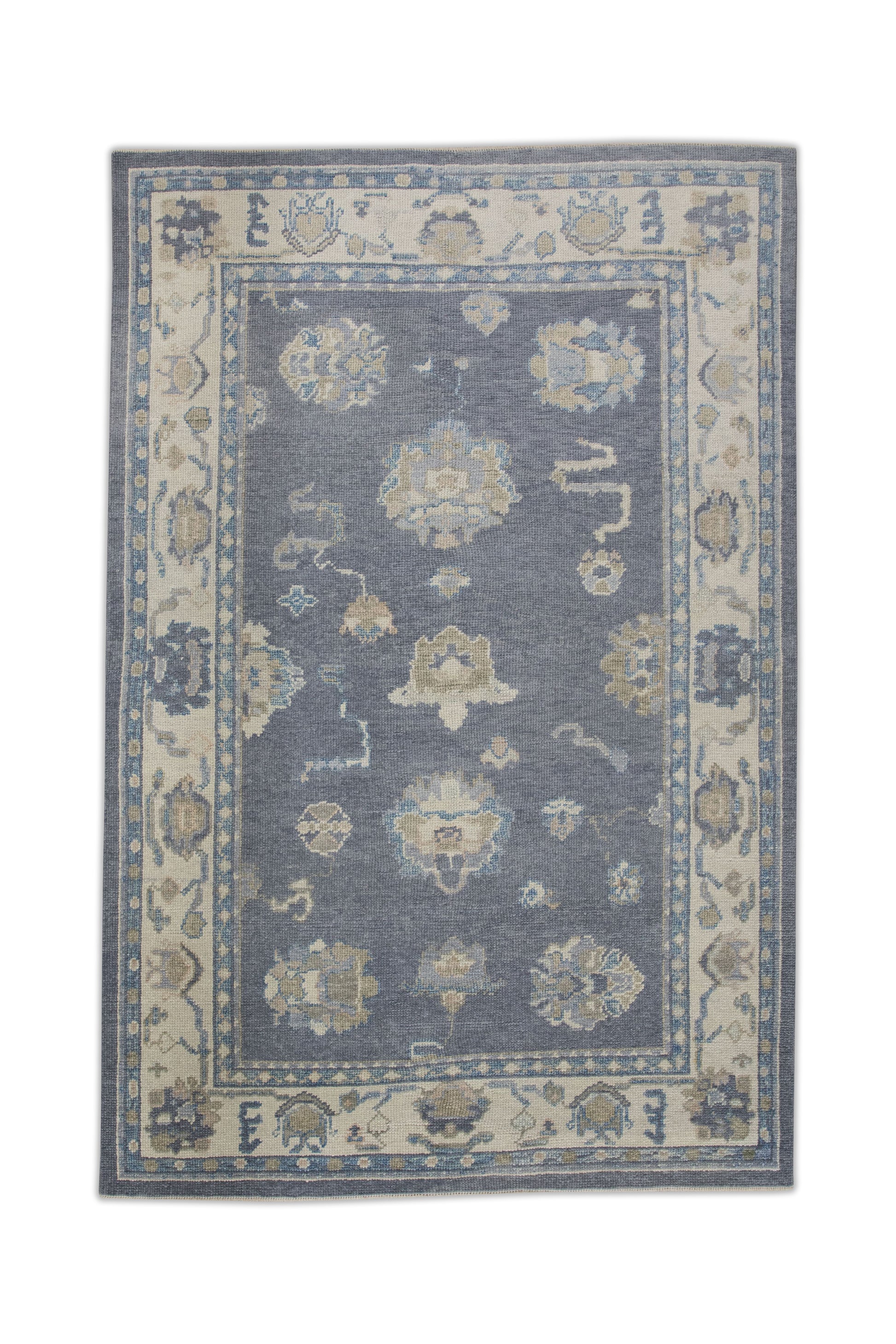 Turkish Oushak Rug 4'8" x 6'11" #11003