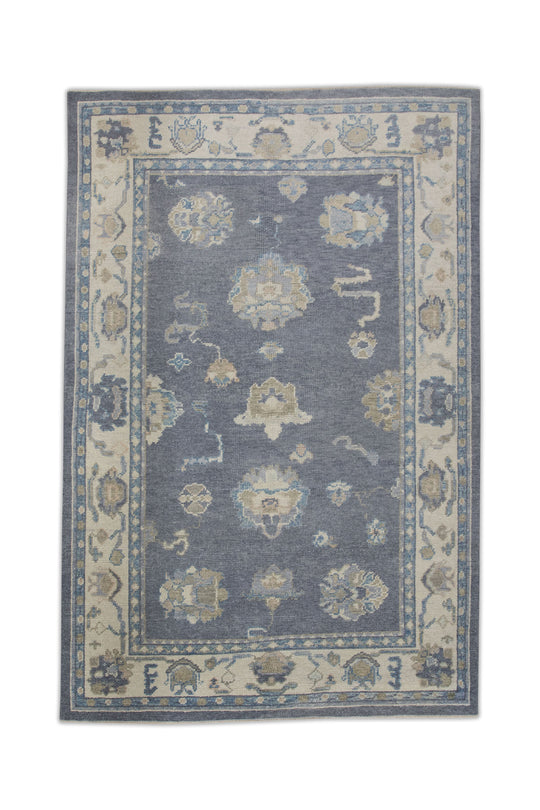 #11003 Turkish Oushak 4'8" x 6'11"