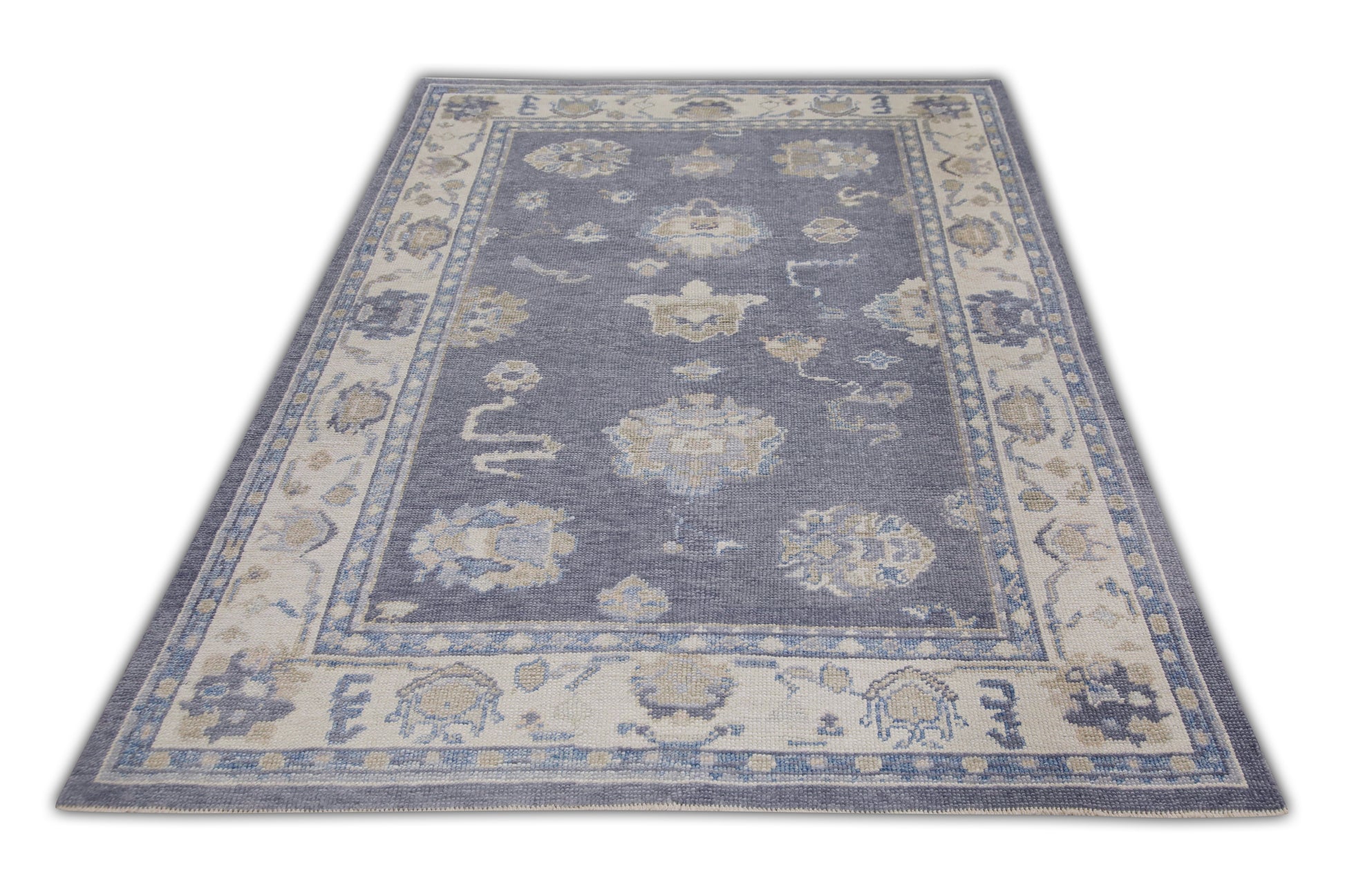 Turkish Oushak Rug 4'8" x 6'11" #11003