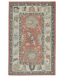 Turkish Oushak Rug 3'8" x 5'8" #10789