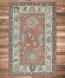 Turkish Oushak Rug 3'8" x 5'8" #10789