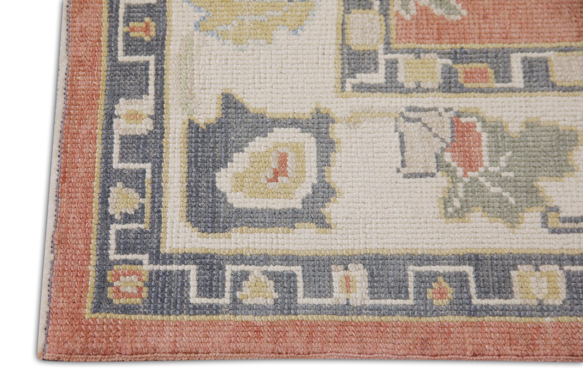 Turkish Oushak Rug 3'8" x 5'8" #10789